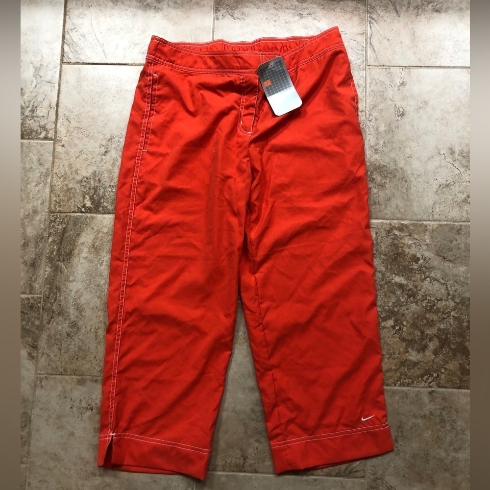 Deadstock Nike Y2K Women's Medium Cropped Track Pants